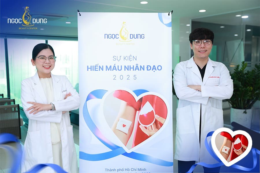 Sự kiện hiến máu nhân đạo là một trong những hoạt động cộng đồng thường niên tại TMV Ngọc Dung