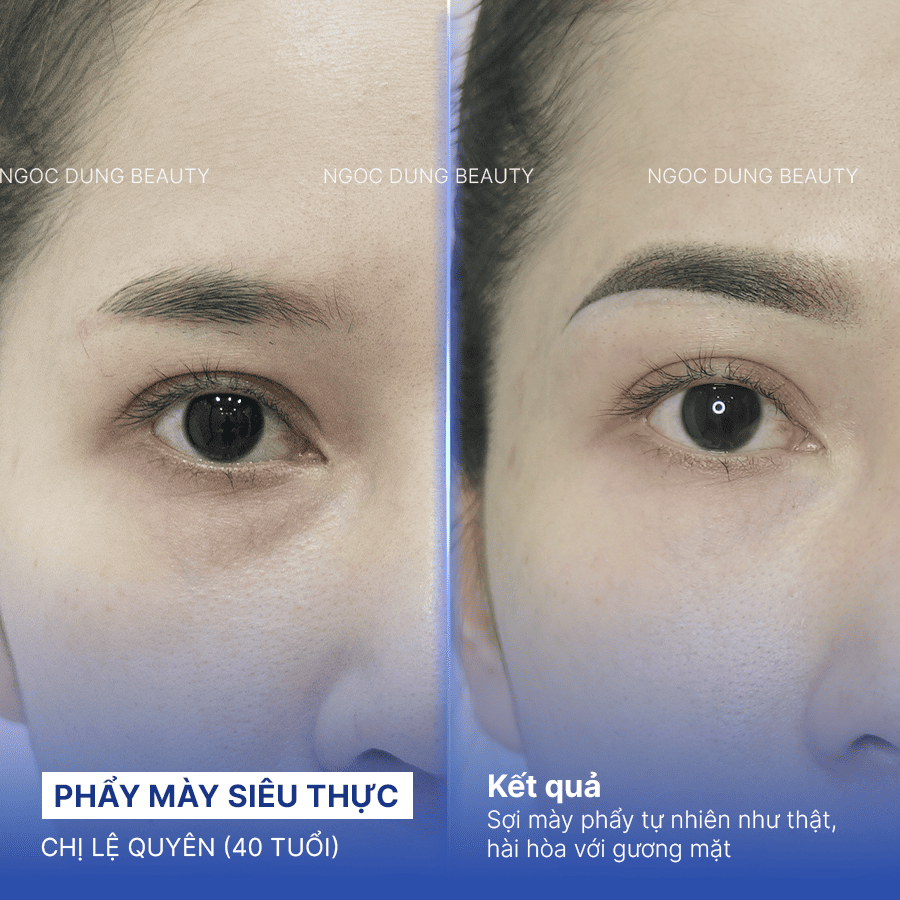 Before/ After Phun mày