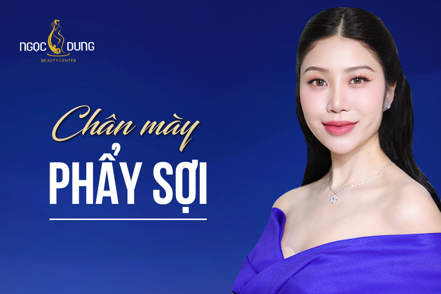 Chân mày phẩy sợi