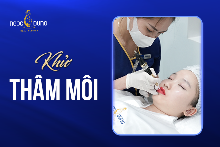 khử thâm môi