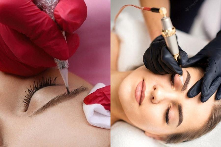 Mực dùng trong kỹ thuật phẩy sợi tại Master Phun Xăm